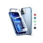 Staklene maskice iPhone 15 360 magnetic Blue