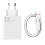 Xiaomi Mi 33W Charger Combo (Type A) + kabal Type C