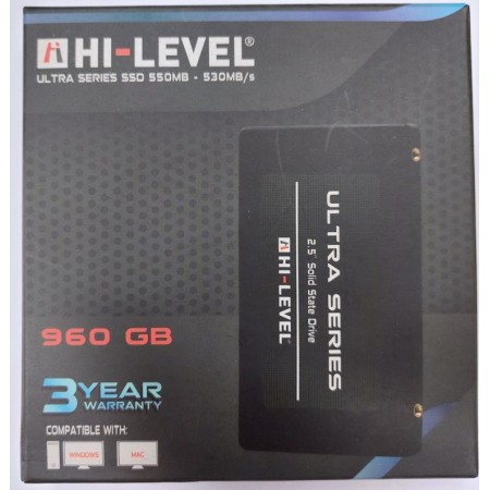 SSD HI-LEVEL 960GB 2,5" SATA III 550-530MB/s