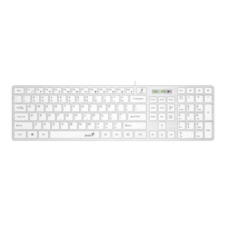 Tastatura Genius Slimstar 126 USB bijela