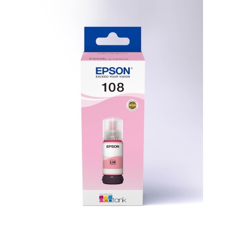 Tinta Epson 108 EcoTank Light Magenta