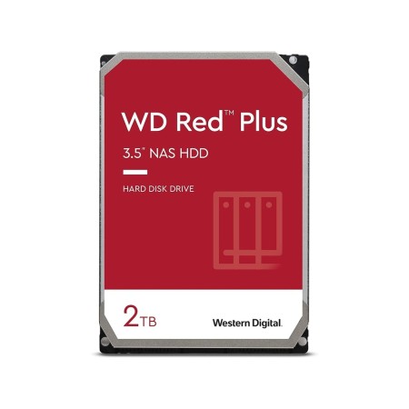 WD HDD 2TB RED Plus SATA3 64MB5400RPM