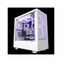 NZXT CASE H5 FLOW WHITE RGB mini-ITX, Micro-ATX, ATX, Mid-tower, 4x fan