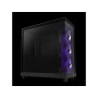 NZXT CASE H6 FLOW BLACK RGB mini-ITX, Micro-ATX, ATX, Mid-tower, 3x RGB fan