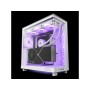 NZXT CASE H6 FLOW WHITE RGB mini-ITX, Micro-ATX, ATX, Mid-tower, 3x RGB fan