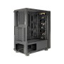 Inter-tech Case A-3401 ChevronRGB gaming, 3x RGB fans,Acrylic glass front panel