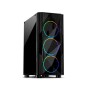 Inter-tech Case A-3401 ChevronRGB gaming, 3x RGB fans,Acrylic glass front panel