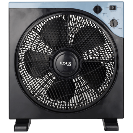 Floria Ventilator, podni, promjer 30 cm, timer, 40 W, crni - ZLN2355