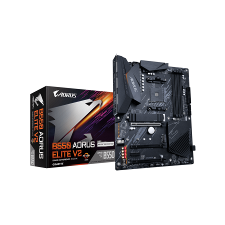 Gigabyte MB B550 AORUS ELITEAM4 4xDDR4 2xM.2 4xSATADP,HDMI 7xUSB ATX