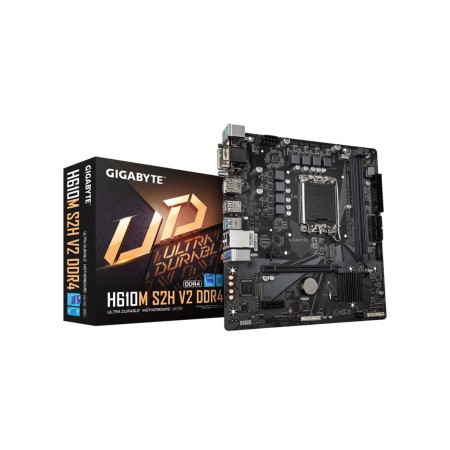 Gigabyte H610M S2H DDR4LGA1700 2xDDR4 M.2 2xSATA6xUSB HDMI, DP, DVI, VGA