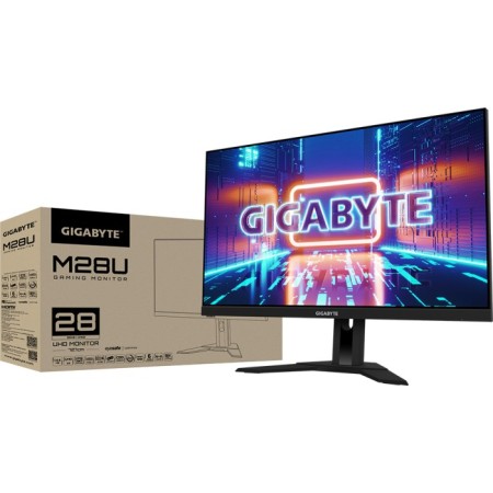 Gigabyte MONITOR 28" M28USS IPS/4K/1ms/300cd/144HzHDMI/DP/USB/Speakers/Height