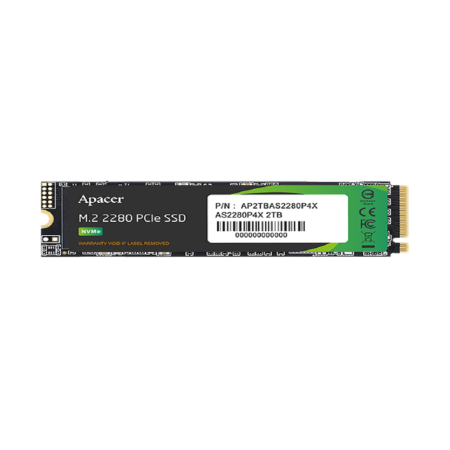 APACER SSD 512GB M.2. NVMe 1.3Gen3x4 R/W : 2100/1500 MB/s