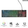 Trust GXT 835 gaming tastatura Azor Illuminated