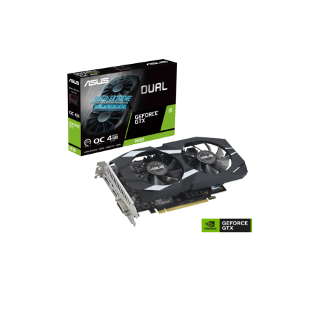 ASUS DUAL-GTX1650-O4GD6-P-EVONVIDIA GeForce GTX 16504GB GDDR6 128bitDVI,HDMI,DP