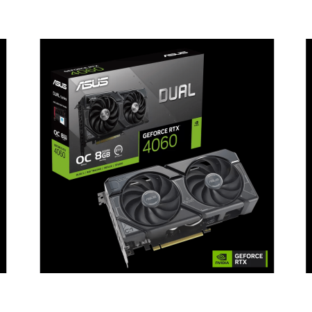 ASUS VGA DUAL-RTX4060-O8GNVIDIA GeForce RTX 40608GB GDDR6 128bitHDMI,3xDP