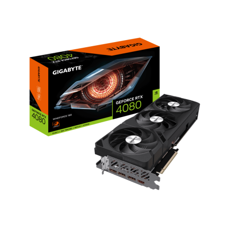 Gigabyte VGA RTX 4080 WF 16GB16GB GDDR6X 256bit3xDP,1xHDMIGVN4080W-00-G