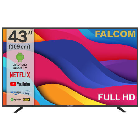 Televizor Falcom Smart LED 43" Android - TV-43LTF022SM