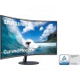 27" SAMSUNG LC27T550FDRXEN Curved Display