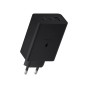 Kucni punjac Samsung Original TRIO 65W USB-A USB-C x2 Black EP-T6530