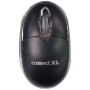 Connect XL Miš optički, 800dpi, USB, crna boja - CXL-M100BK