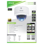 Amiko Home Kamera IP 2 MP, PoE, 1/2.9" SONY CMOS, HD Lens 2,8 - 12mm - DH20P200MF