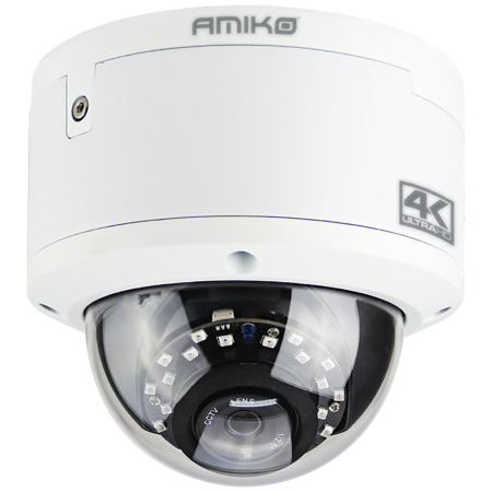 Amiko Home Kamera IP 8MP, 4K, SD utor, Lens 5mm, IR20 - DVW20M4K POE