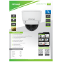 Amiko Home Kamera IP, 5 MP 1/2.8" SONY Starvis, PoE, H.265 - D30M510B MF PoE