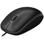 Logitech Miš optički, 800 dpi, 3 tipke, USB - B100