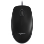 Logitech Miš optički, 800 dpi, 3 tipke, USB - B100