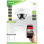 Amiko Home Kamera IP 3 MP, PoE, 1/2.8" CMOS, 2.8mm, IK10 - D20IK300 POE