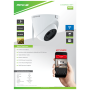 Amiko Home Kamera IP 5 MP, 1/2.5" Fulhan CMOS, 3.6mm, WiFi - D30M500 WIFI