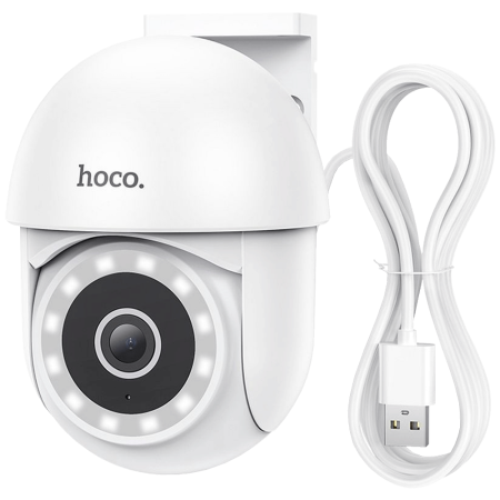 hoco. Kamera IP, 3MP, 1080p, WiFi, micro SD, Outdoor - D2 Outdoor PTZ