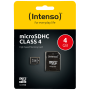 (Intenso) Micro SD Kartica 4GB Class 4 sa adapterom - SDHCmicro+ad-4GB/Class4