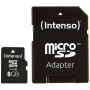 (Intenso) Micro SD Kartica 8GB Class 10 (SDHC & SDXC) sa adapterom - SDHCmicro+ad-8GB/Class10