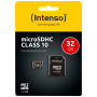 (Intenso) Micro SD Kartica 32GB Class 10 (SDHC & SDXC) sa adapterom - SDHCmicro+ad-32GB/Class10