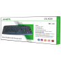 Connect XL Tastatura sa multimedijalnim tipkama, USB, crna boja - CXL-K200