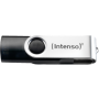 (Intenso) USB Flash Drive 16GB Hi-Speed, Basic Line, srebrna/crna - BULK-USB 2.0 - 16GB/Basic Line