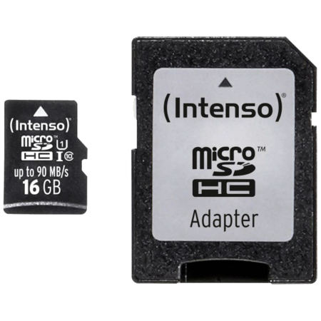 (Intenso) Micro SDHC/SDXC kartica 16GB Class 10, UHS-I +adapter, Pro - BULK MicroSD 16GB Class10 UHS-I Pro