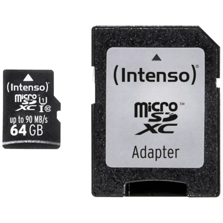 (Intenso) Micro SDHC/SDXC kartica 64GB Class 10, UHS-I +adapter, Pro - BULK MicroSD 64GB Class10 UHS-I Pro