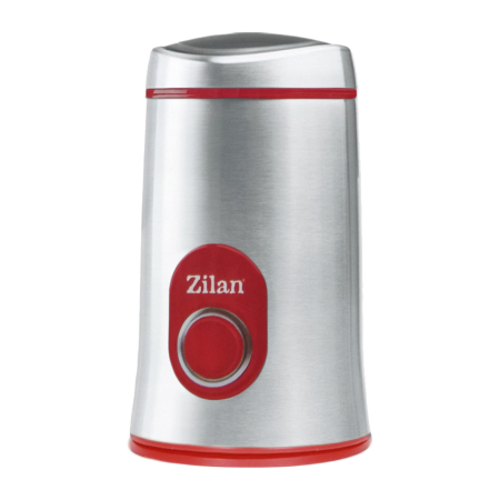 Zilan Mlin za kafu, spremnik 50 g., 150 W, INOX/crvena - ZLN8012/RD