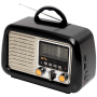 SAL Retro radio + BT bežični zvučnik, 4in1, FM, MP3, AUX - RRT 2B