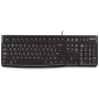 Logitech Tastatura, USB, International layout - K120