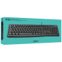 Logitech Tastatura, USB, International layout - K120