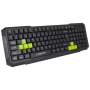 Esperanza Tastatura, gaming, USB, Aspis Green - EGK102G