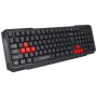 Esperanza Tastatura , gaming, USB, Aspis Red - EGK102R