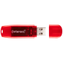 (Intenso) USB Flash drive 128GB Hi-Speed USB 2.0, Rainbow Line, RED - USB2.0-128GB/Rainbow