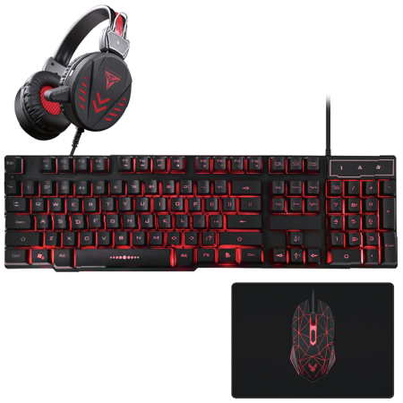 Connect XL Gaming set, slušalice, tastatura, miš, podloga za miš - CXL-KG350 Kit Gaming