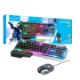 hoco. Tipkovnica+miš, gaming set, RGB osvjetljenje, USB - GM12