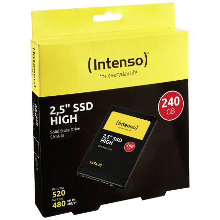 (Intenso) SSD Disk 2.5", kapacitet 240GB, SATA III High - SSD-SATA3-240GB/High