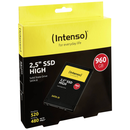 (Intenso) SSD Disk 2.5", kapacitet 960GB, SATA III High - SSD-SATA3-960GB/High